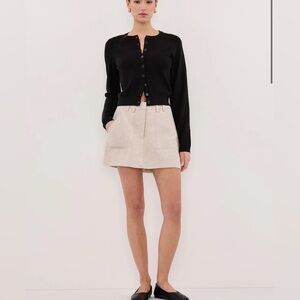 DISSH EVA Cream Mini Skort
